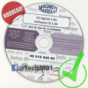 Mise à Jour Firmware Système Multimédia Peugeot - Citroen - V.2.86-B1 Sur CD