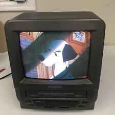 Broksonic  Box Type CTSG2799C CTV TV With Video Cassette Recorder 9 Inch Black