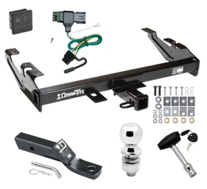Enganche de remolque para 88-00 Chevy C/K 1500 2500 3500 con cableado y bola y bloqueo de 2" - Imagen 1 de 10