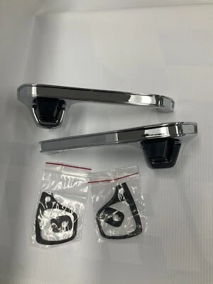 JUEGO DE MANIJAS DE PUERTA EXTERIOR CROMADAS 1973-87CHEVY GMC CAMIÓN BLAZER SUBURBANO 88-91 NUEVO Foto 1 de 4