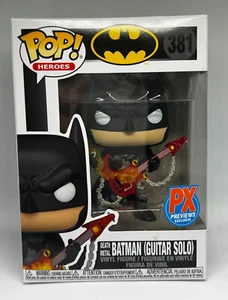 Funko Pop Death Metal Batman Gitarre Solo #381 DC Comics Heroes Vinyl Figur - Bild 1 von 6