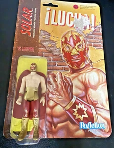 Super7 Legends of Lucha Libre SOLAR ReAction 3.75" Wrestling Action Figure - Picture 1 of 7