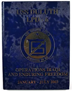 USS Duluth (LPD-6) 2003 Westpac Deployment Cruise Book - Bild 1 von 16