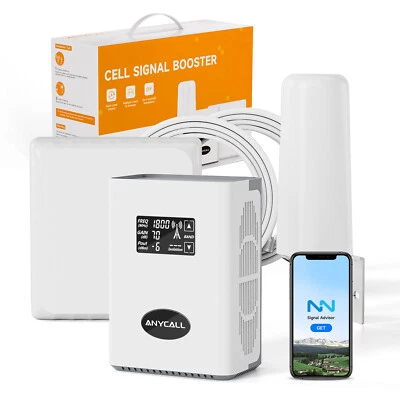 5G 4G Handy Signalverstärker 900/1800/2100/2600MHz Daten Stimme Vodafone Eplus - Bild 1 von 4