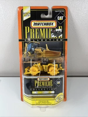 1999 Matchbox Premiere Construction Collection CAT Soil Compactor F23 C - Image 1 of 3