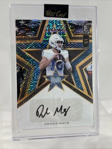 Drake Maye Auto Mania Signed America Bald Eagle RC 1/1 - Picture 1 of 3
