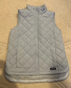 Neu mit Etikett Lands End leichte Steppweste Damen Größe XS hellblau - Bild 1 von 10