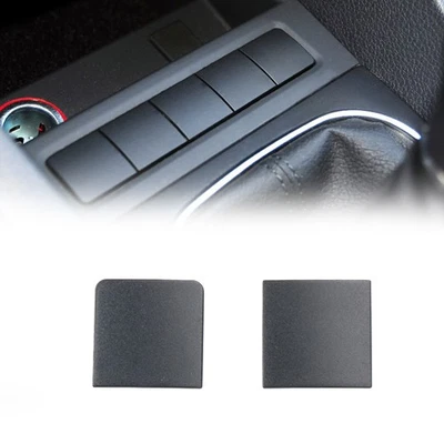 Juego de 2 cubiertas de botón de interruptor ficticio para autos para Jetta para golf para Tiguan Foto 1 de 4