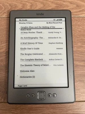 Amazon Kindle Touch 4th Generation D01200 4GB Wi-Fi 6-inch E-Reader - Image 1 of 4