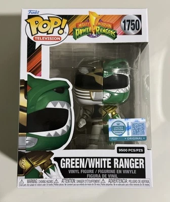 Funko Entertain Earth Power Rangers Green/White Ranger 9500 Exclusive SHIPS NOW