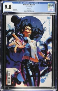 Batman vs Robin #1 CGC 9.8 DC Comics 2022 Joshua Middleton Zatanna Variante Cubierta - Imagen 1 de 2