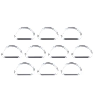  10 Pcs Bag Making Accessories Shopping Handle DIY Handbag Purse Frame Hangers - Picture 1 of 12