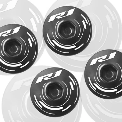 Kit de pernos de parabrisas negro para Yamaha YZF R1 98 99 00 01 Foto 1 de 4