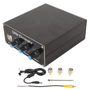 QRM Eliminator X Phase HF Bands 1.8MHz‑30MHz Adjustable Built In PTT Control CB - Zdjęcie 1 z 24