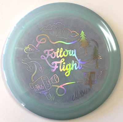 Discraft Swirly ESP Zeus PAUL McBETH 175g Neutral Flat Follow Flight Stamp New - Image 1 of 4