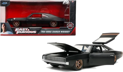Jada Toys 253203075 Fast & Furious 1968 Dodge Charger 1:24, Die-Cast Auto, Conos - Immagine 1 di 4