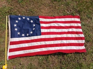 Vintage 13 Star American Flag - Picture 1 of 9