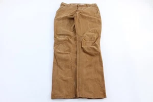 Carhartt Logo Patch Tan Pants - Picture 1 of 3