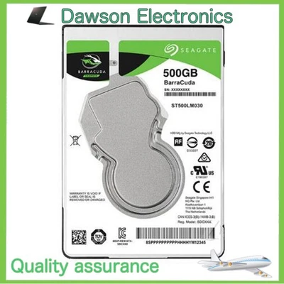 Seagate ST500LM030 500GB 5400RPM 128MB SATA 2.5" Laptop HDD Hard Disk Drive 7mm - Image 1 of 4