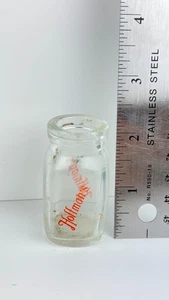 Vintage Hoffmans Miniatur Milch Milchkännchen Glas - Bild 1 von 3