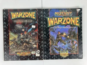 Mutant Chronicles Warzone Book Lot Casualties of War Doom Trooper - Picture 1 of 13