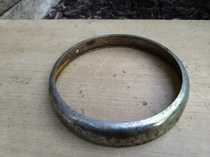 VINTAGE TRIUMPH SCHEINWERFERRAND 7 ZOLL DURCHMESSER - Bild 1 von 3