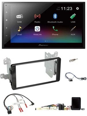 Pioneer USB Bluetooth DAB 2DIN Lenkrad Autoradio für Mitsubishi Outlander 14-18 - Bild 1 von 4