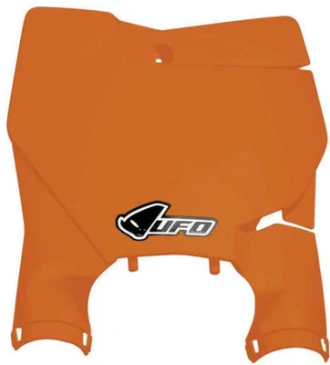 Placa de matrícula UFO Plastics Stadium - laranja motocicleta bicicleta suja KT04080-127 - Imagem 1 de 3