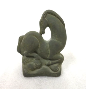 Pisapapeles antiguo asirio persa árabe CABALLO DE BRONCE Sculpure - Imagen 1 de 7