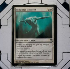 Temporal Isolation~ MAGIC THE GATHERING PLAYSET MTG (4x cards) Time Spiral