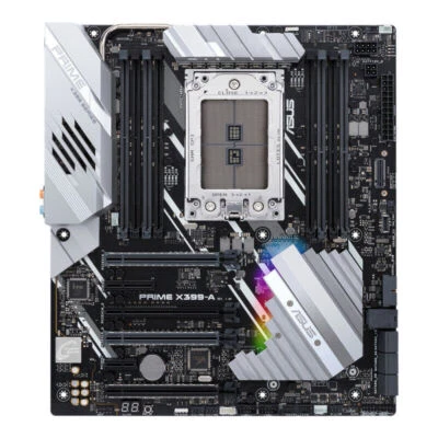 ASUS PRIME X399-A Motherboard For AMD Threadripper TR4 8×DDR4 E-ATX 2×M.2 RJ45 - Image 1 of 4