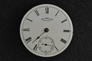 RELOJ BOLSILLO BARTLETT WALTHAM TALLA 18 VINTAGE MOVIMIENTO, M# 1883 - NO FUNCIONA - Imagen 1 de 2
