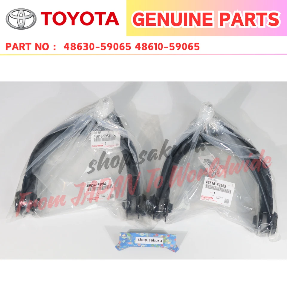 Genuine Lexus IS250 IS300 IS350 IS F Front Side Right & Left Upper Control Arm Foto 1 de 2