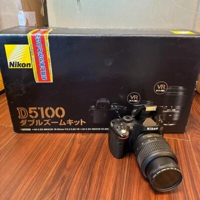 Nikon D5100 Double Zoom Kit 2027 From Japan - Image 1 of 4