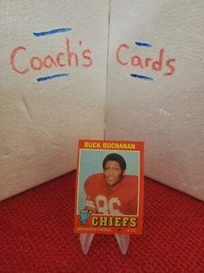 1971 Topps NFL Buck Buchanan #13 Kansas City Chiefs  - Picture 1 of 3