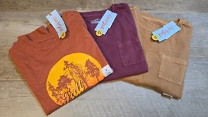 (Set of 3) CAT & JACK Boys Size S (6/7) T-Shirt Long Sleeve - Picture 1 of 4