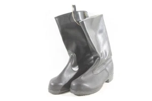 Old DDR Shaft Boots NVA Vintage Lined EU43 - Picture 1 of 14