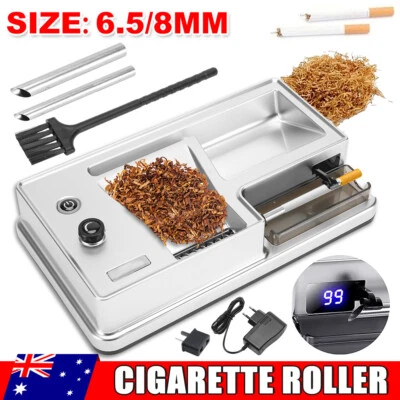 Automatic Cigarette Roller Tobacco Rolling Machine Maker Electric Injector Tube - image 1 of 4