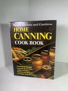 Vintage 1974 Better Homes And Gardens Home Canning Cookbook - Foto 1 di 12