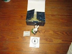 Super Rare #658 GOEBEL'S Alice in Wonderland WHITE RABBIT Figurine w/ Box + MORE - Picture 1 of 6