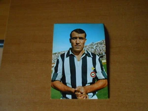 cartolina JUVENTUS F.C./-LUIS DEL SOL/anni 60/cm.10,5x15 - Picture 1 of 2