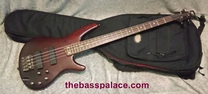 2003 IBANEZ SR500 SOUNDGEAR BASS KOREA MAHOGANY BODY WENGE/MAPLE NECK BARTOLINI - Picture 1 of 18