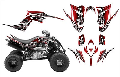 2013-2025 Raptor 700R graphics decal wrap kit 24 mil racing vinyl #2500 - Image 1 of 4