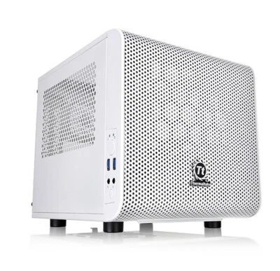 Thermaltake CA-1B8-00S6WN-01 Core V1 Snow Edition Mini ITX Chassis - Image 1 of 4