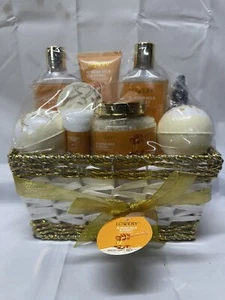 Gift Basket For Women – 10 Pc Almond Milk & Honey Beauty & Personal Care Set - Picture 1 of 7