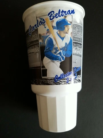 Carlos Beltran Kansas City Royals 35 Years of Baseball Plastic Cup 2004 Pepsi Cover