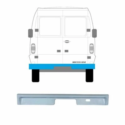 For Mercedes Benz T1 207-410 1977-1996 Rear Under Door Repair Panel - Image 1 of 2