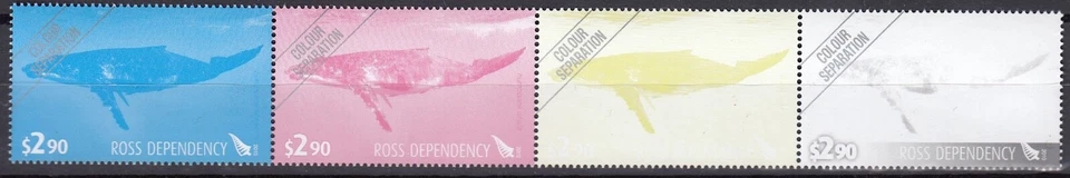 ROSS DEP. 2010 Whales of the Southern Ocean, Colour Separations - Image 1 of 1