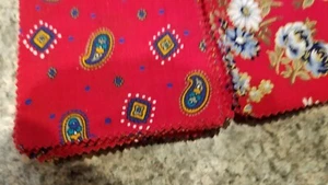 LARGE LOT OF COTTON CHARM SQUARES  4"  ASSORTED COLORS & DESIGNS LOT#293 - Picture 1 of 7