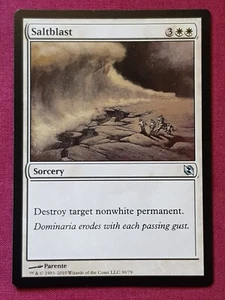 Magic The Gathering DUEL DECKS ELSPETH VS TEZZERET SALTBLAST white card MTG - Picture 1 of 2
